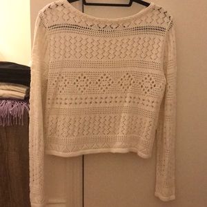 Cropped Knit Alice + Olivia Sweater
